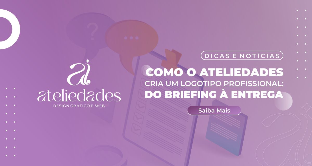 como o ateliedades cria um logotipo profissional